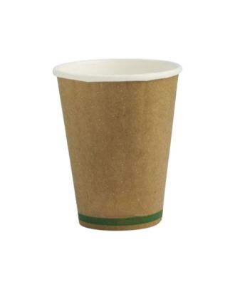 Eco-Friendly Single Wall Coffee Cup with Aqueous Lining for Sustainability.