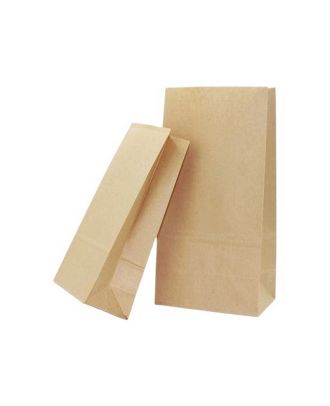 Eco-Friendly Lightweight Kraft Paper Bag for Bakery Packaging.