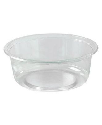 Crystal-Clear PLA Bowl for Cold Foods and Salads