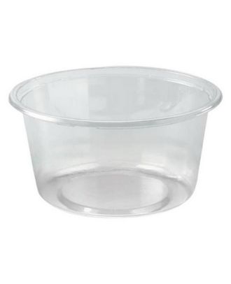 Crystal-Clear PLA Bowl for Cold Foods and Salads
