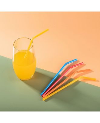 Eco-Friendly PLA Compostable Flexible Drinking Straw