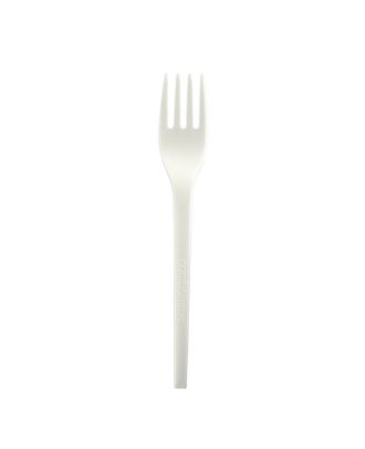 Eco-Friendly PLA Fork for Hot and Cold Foods.