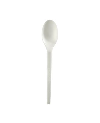 Eco-Friendly PLA Spoon for Hot and Cold Foods.