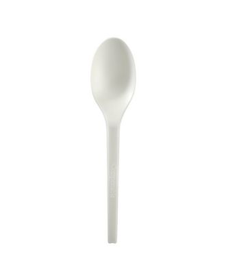 Eco-Friendly PLA Spoon for Hot and Cold Foods.