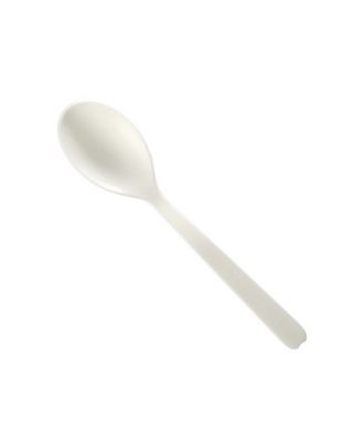 Compostable Tea Spoon Made from Renewable Bioplastic.