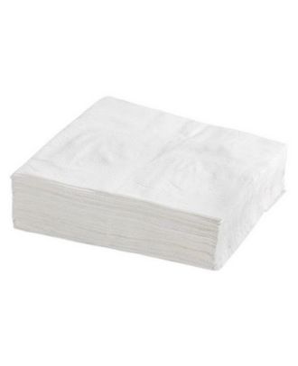 Eco-Friendly Compostable White Lunch Napkin for Foodservice