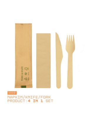 Compostable Birch Cutlery for Takeaway