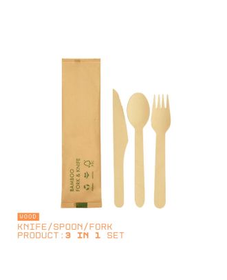 Birch Wood Cutlery for Takeaway and Catering